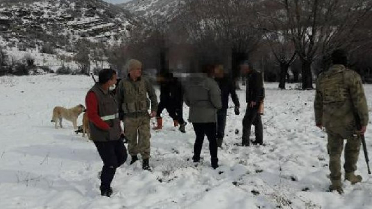 Tunceli'de domuz avcılarına havadan ceza yağdı