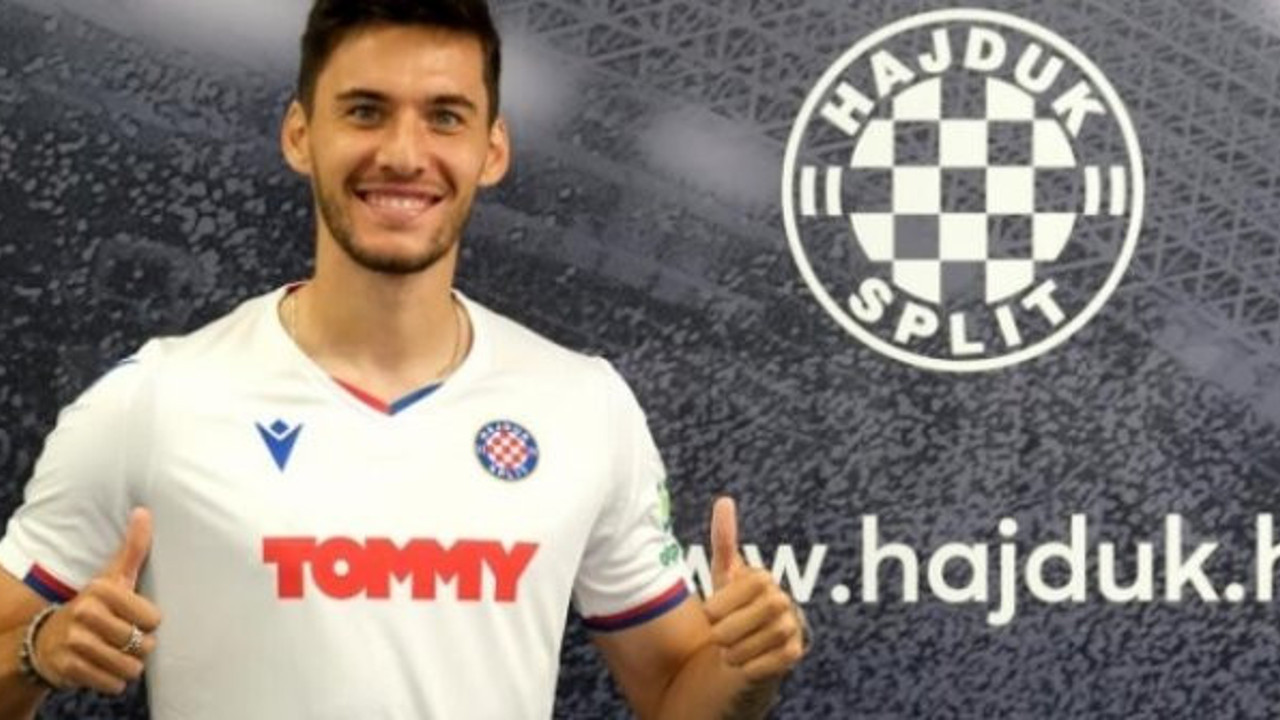 Beşiktaş'ın Hajduk Split'e kiralık olarak verdiği Umut Nayır'dan Boğaziçili öğrencilere destek