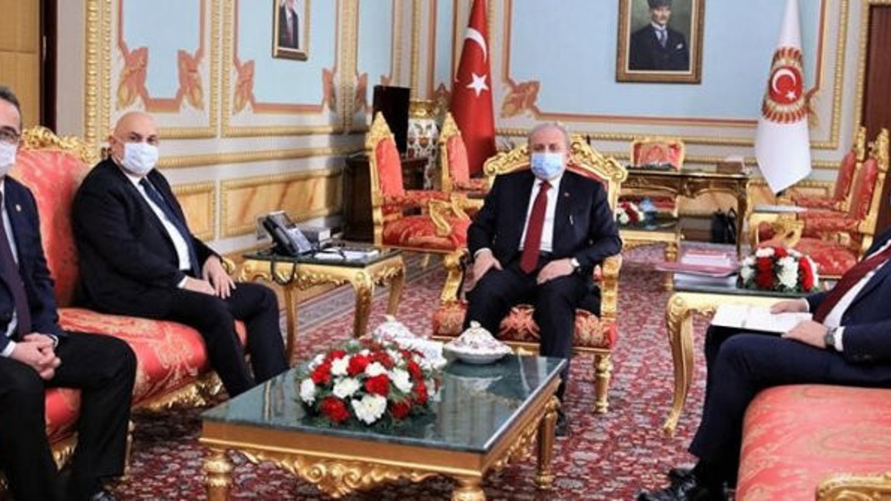 CHP heyeti TBMM Başkanı Mustafa Şentop ile görüştü