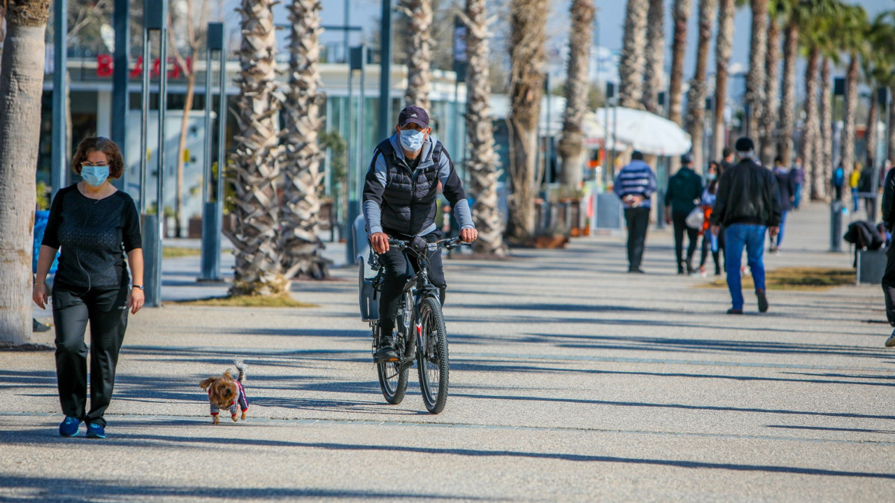 Yarım saat mesafede iki mevsim yaşadılar