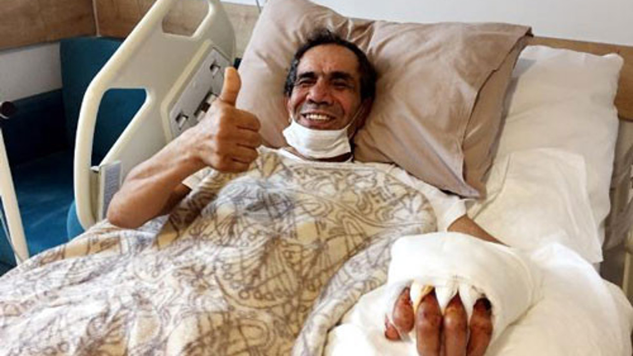 Ormanda kopan kolunu poşetleyip hastaneye gitti. Antalya'da bir cesur adamın hikayesi