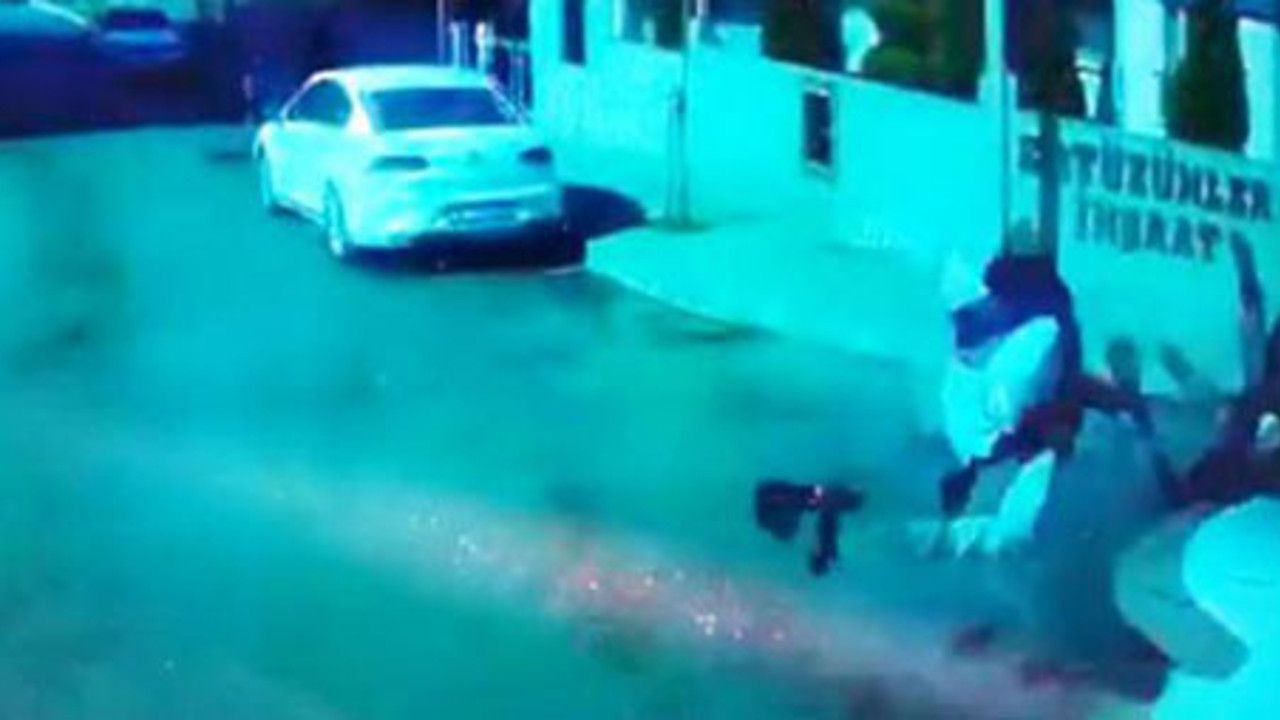 Bilardo gibi kaza 2 yaralı. Sürücü kamerasına yansıdı