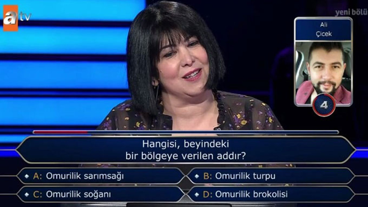 Kim Milyoner Olmak İster'de doktorun bilemediği tıp sorusu olay oldu