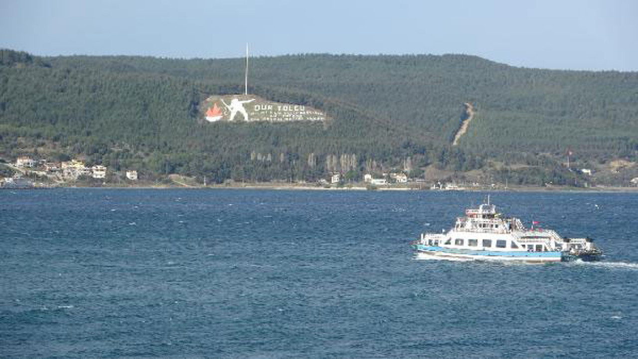 Gökçeada ve Bozcaada feribot seferleri iptal edildi (08 Şubat 2021)
