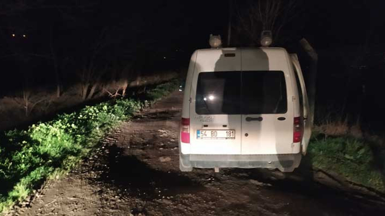 Sakarya'da başından vurulmuş halde bulundu