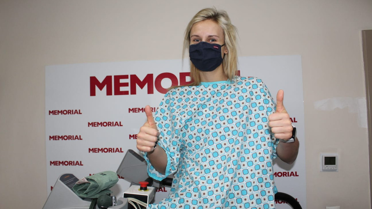 Kitija Laksa sağlık kontrolünden geçti