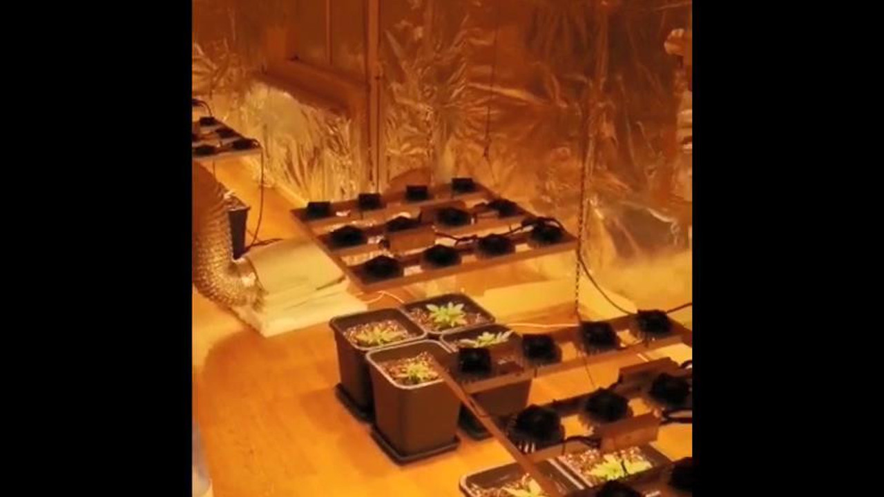 Zonguldak'ta eve baskın yapan polisler bile evi görünce şaşkına döndü. Odaya girdiklerine her şey ortaya çıktı