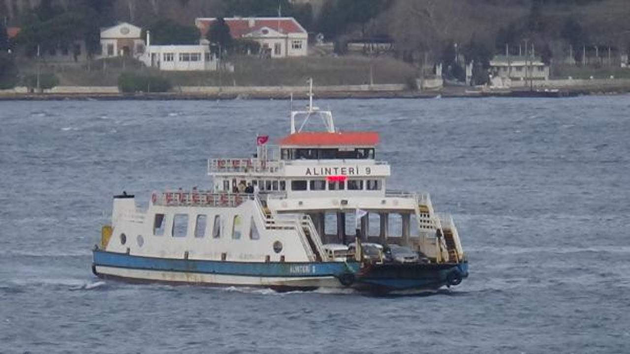 Feribot seferlerine lodos engeli