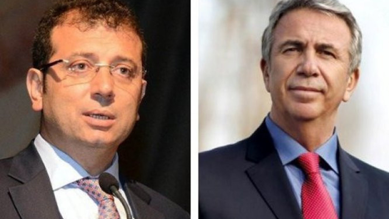 İmamoğlu ve Yavaş'tan Topbaş paylaşımı