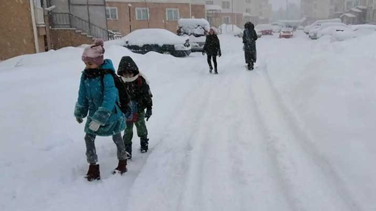 Türkiye'nin dört bir yanında eğitime kar engeli. Hangi illerde eğitime ara verildi. İşte kar tatili uygulanacak iller