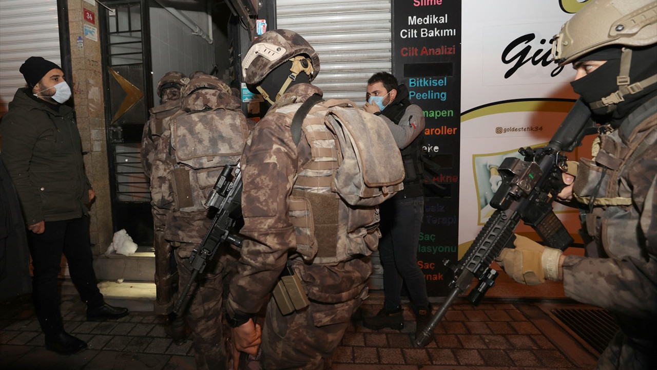 Zehir tacirlerine şafak operasyonu