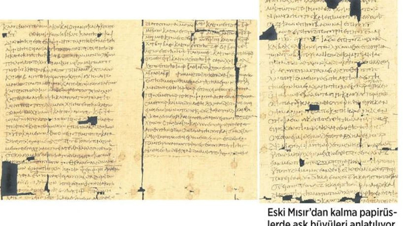 Antik aşk büyüsü ortaya çıktı. 7 kez söyleyince oluyormuş. Sakın siz yapmayın büyü günahtır