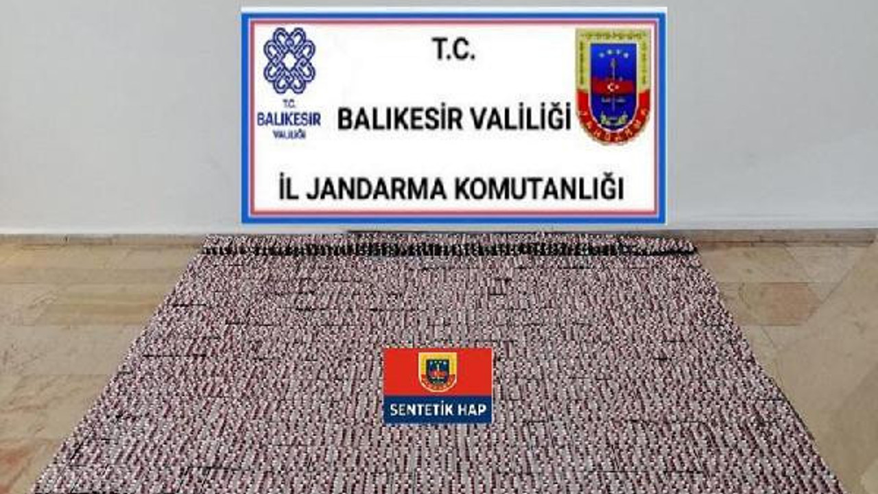 Balıkesir'de sentetik operasyonu
