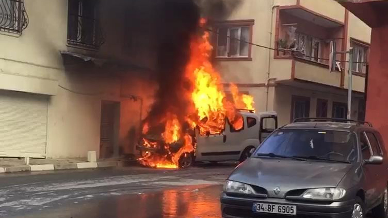 Kağıthane'de korku dolu anlar