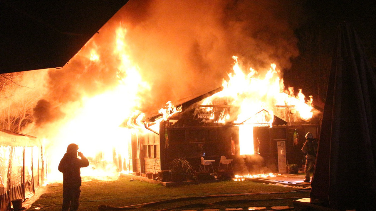 Boğaziçi Üniversitesi alevler içinde kaldı