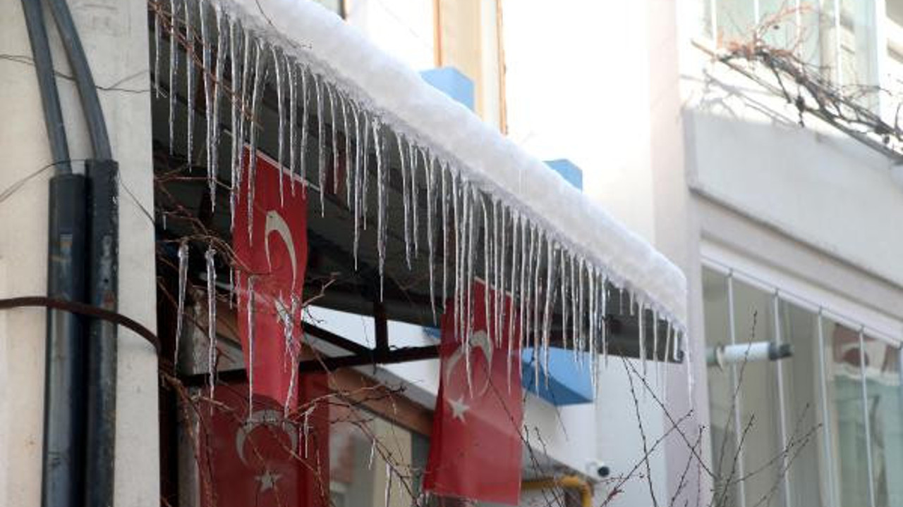 En soğuk il 29.7 ile buz tuttu