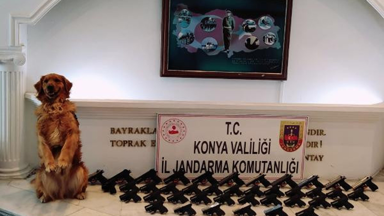 Konya'da silah kaçakçılarına operasyon