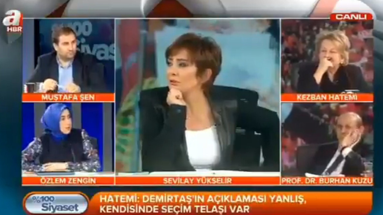 AKP’li Özlem Zengin’in konuşmasını KRT yayınladı: Demirtaş'ın Öcalan'ı örnek alması lazım