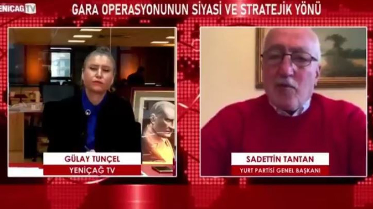 İçişleri eski Bakanı Sadettin Tantan’dan iktidara zehir zemberek tepki. 19 yıldır izlenilen yanlış politikalar yüzünden ne içeride ne de dışarıda Türkiye'ye karşı güven kalmadı!