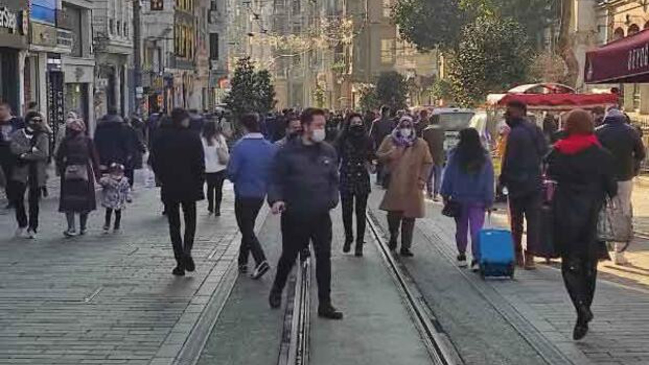 Tedbirler unutuldu İstiklal'e akın ettiler