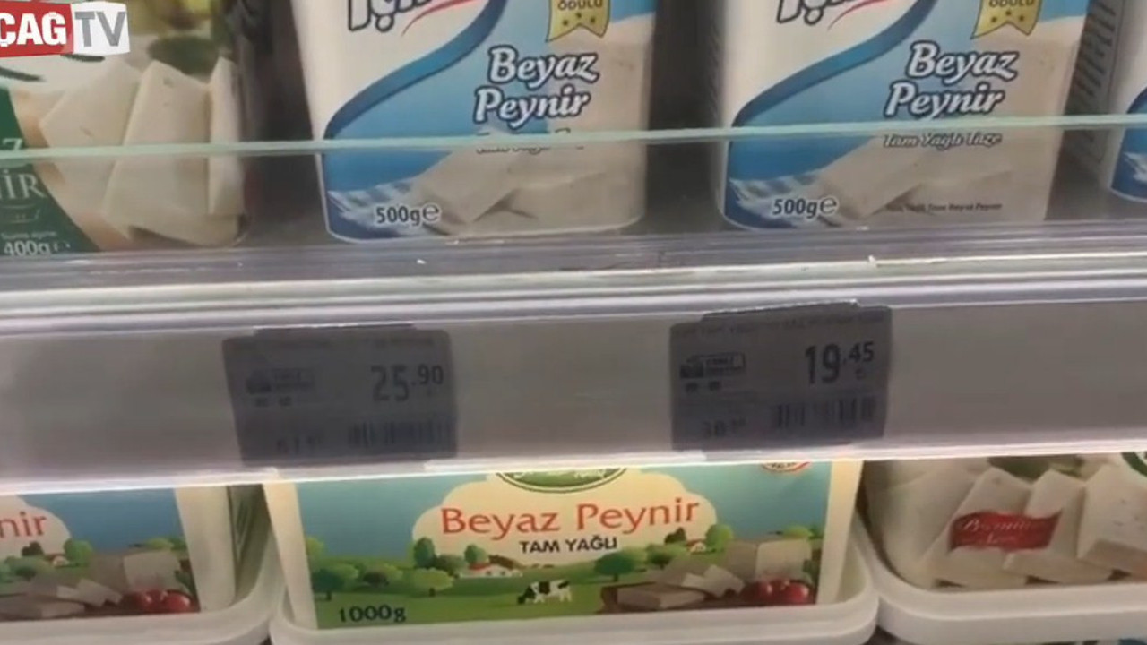 Her gün zamlanan peynirin peynirin yeni fiyatları. Haydi Mars’a gidiyoruz