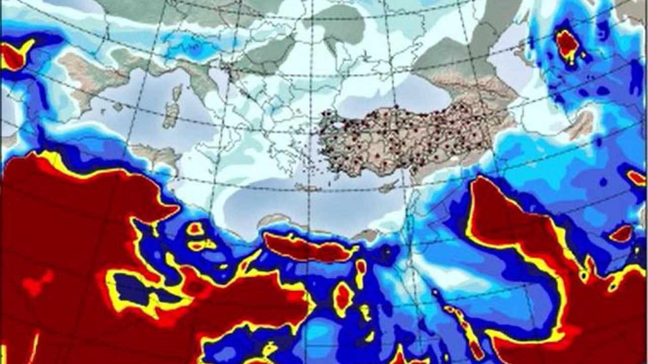 Çöl tozları yarın geliyor. Avrupa’dan sonra rotası Türkiye tozu dumana katacak