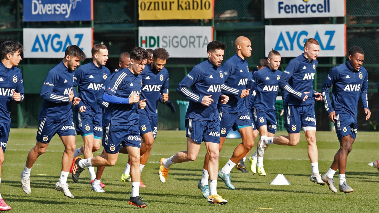 Fenerbahçe, Trabzonspor maçı hazırlıklarını sürdürdü