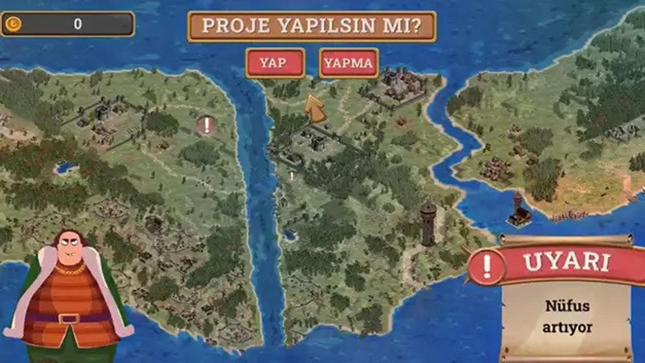 Kanal İstanbul projesine oyun animasyonlu tepki