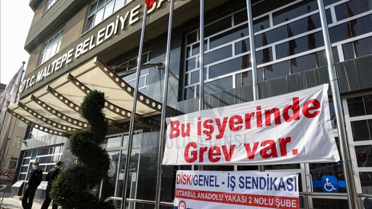 Maltepe belediyesindeki grevde flaş gelişme