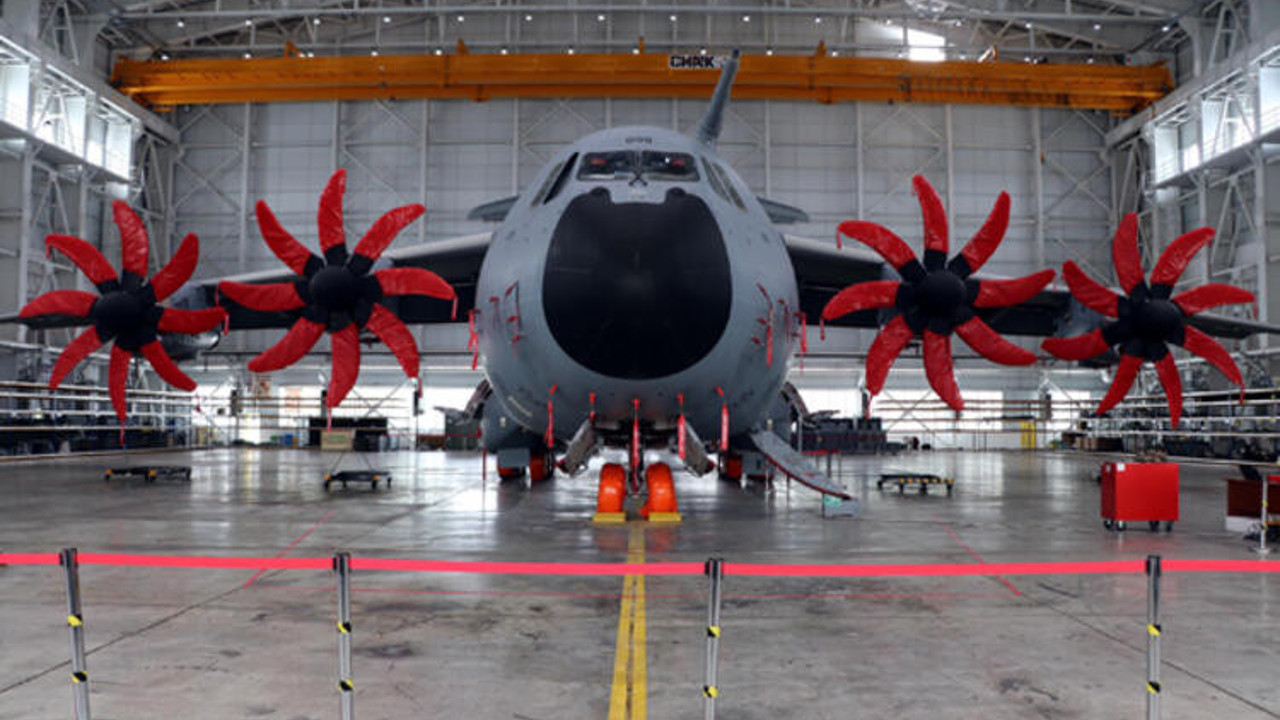 Uçan kale A400M onlara emanet! İspanya ve Almanya dışında sadece Kayseri'de yapılıyor!