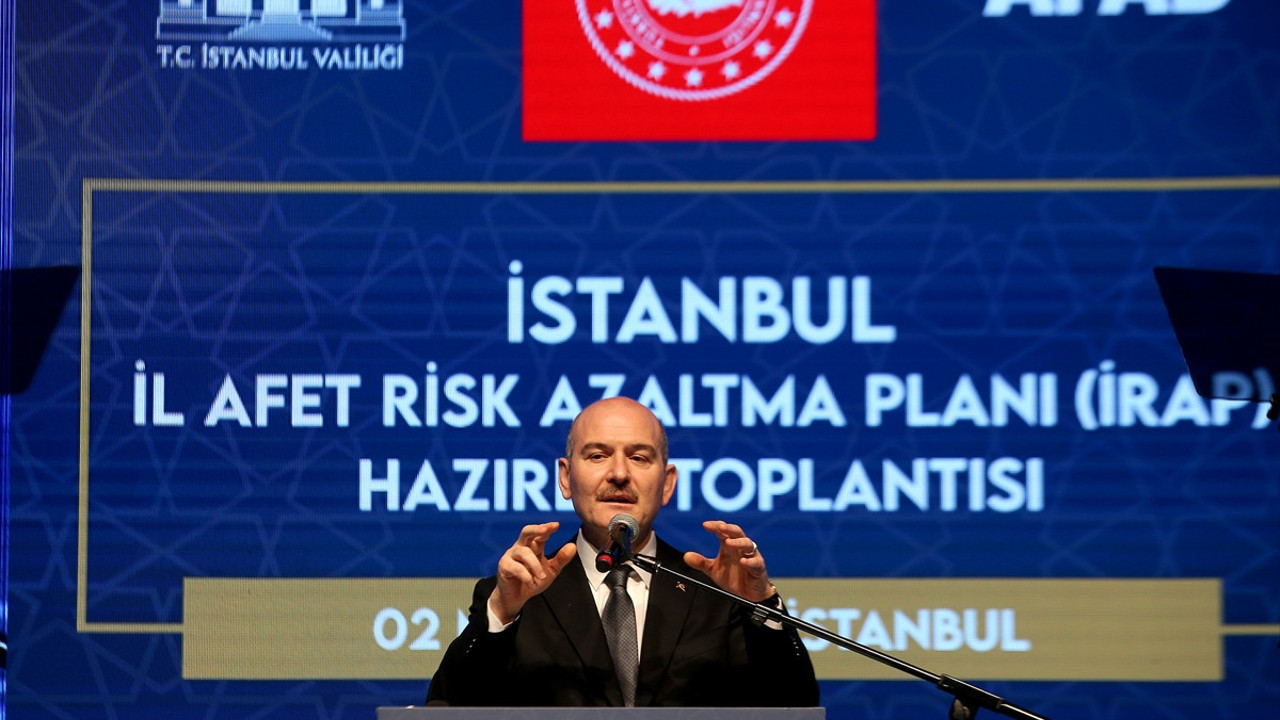 Soylu'dan korkutan deprem açıklaması