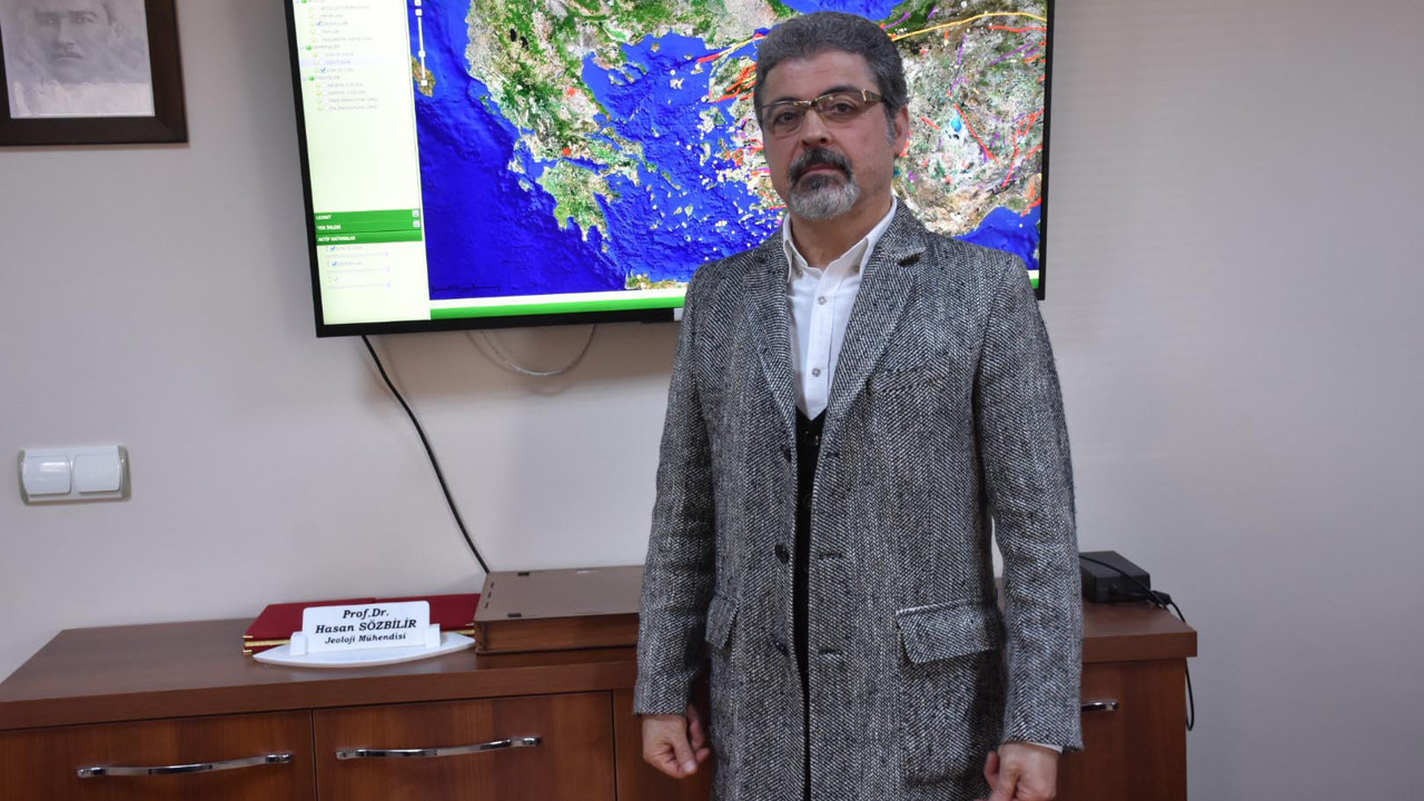 Prof. Dr. Hasan Sözbilir gerilim biriktiren fay hattını açıkladı. 7.2’lik deprem üretebilir diyerek duyurdu