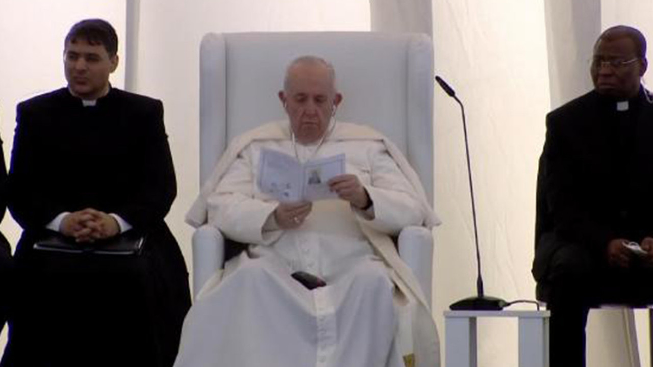 Papa Franciscus Kuran-ı Kerim dinledi