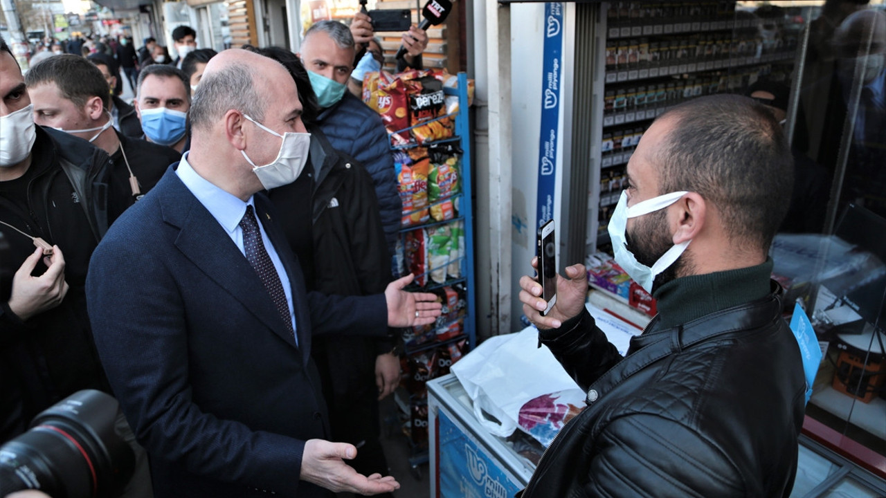 Bakan Soylu Iğdır'da esnaf ziyaret etti