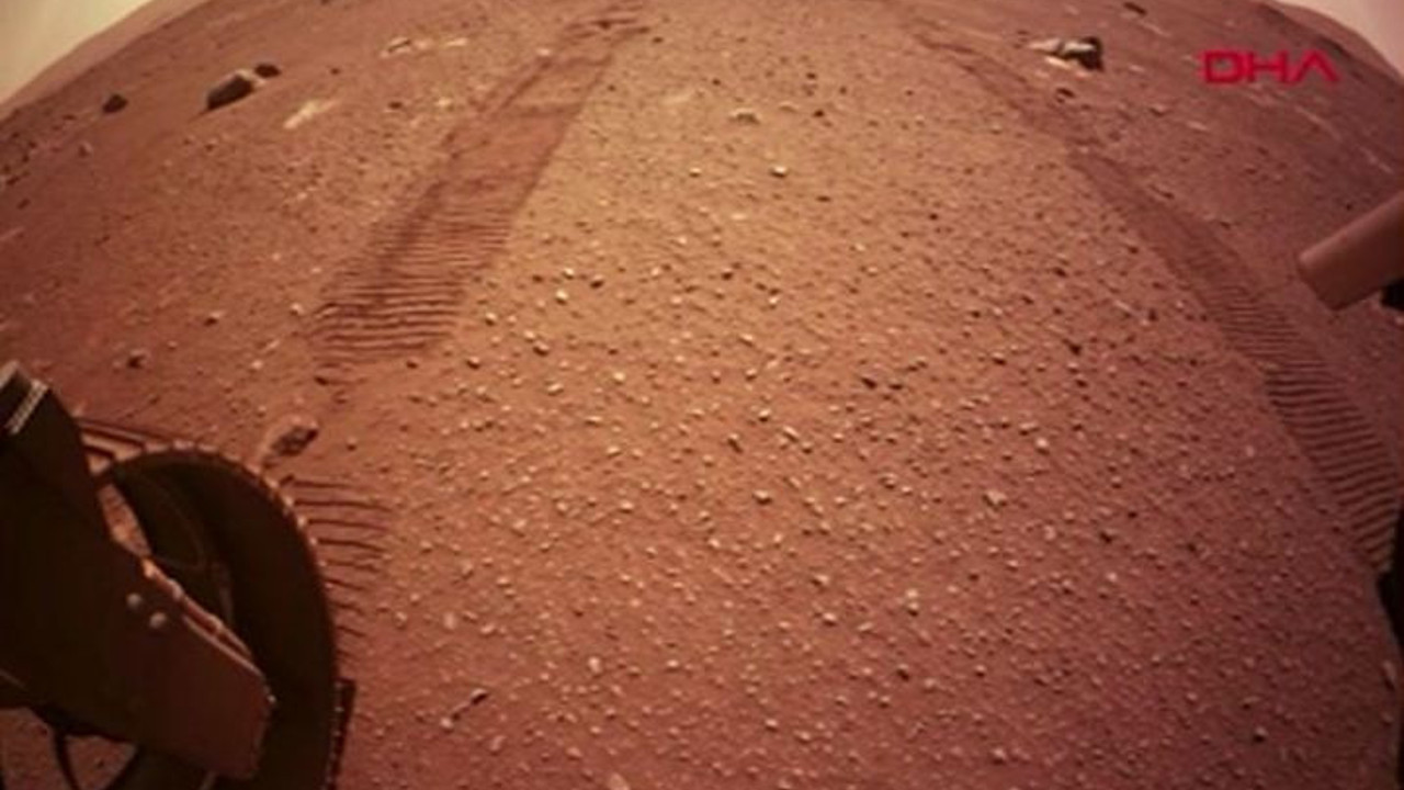 NASA ses kaydını yayınladı. Lazer darbeleri Mars'ta yankılandı