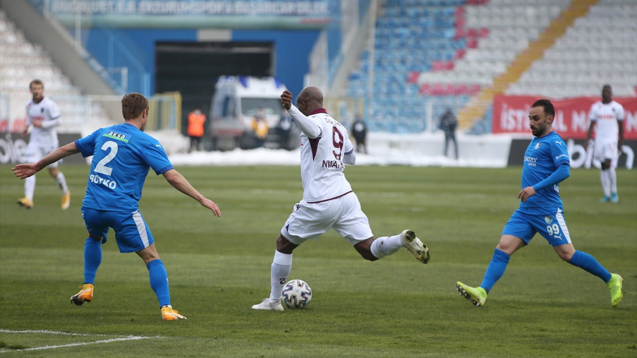 Trabzonspor'da düşüş sürüyor