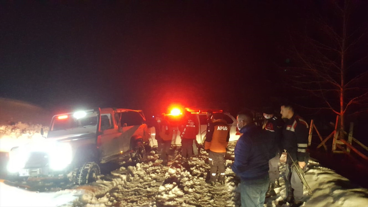 Düzce'de 4 kişi yaylada mahsur kaldı