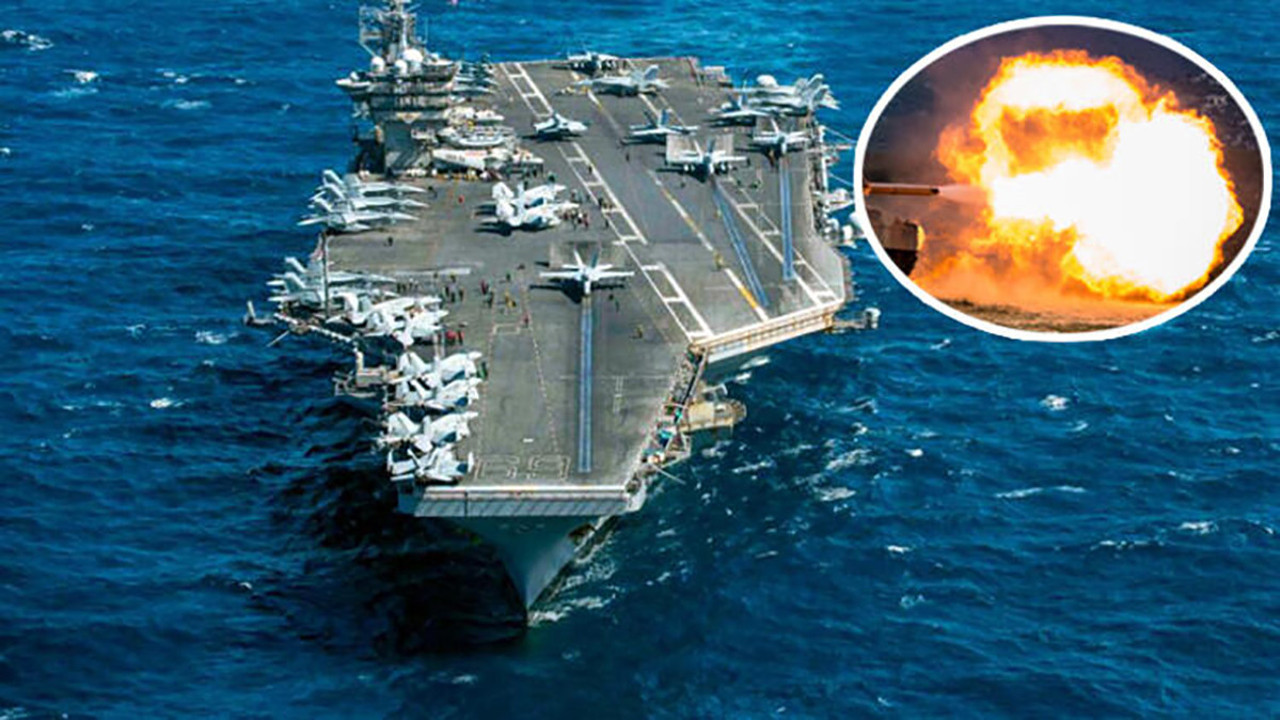 Yunanistan ve ABD meydan okudu. ABD’nin en büyük nükleer uçak gemisi Girit’e demirledi. Yunan medyasında sevinç çığlıkları