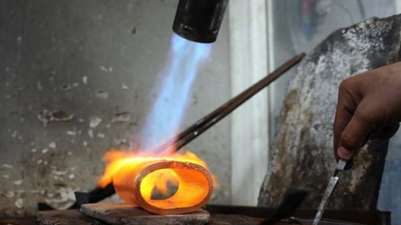 Gaziantep'te öyle bir bilezik yaptı ki ağırlığı da fiyatı da şaşırttı. Eşi benzeri yok