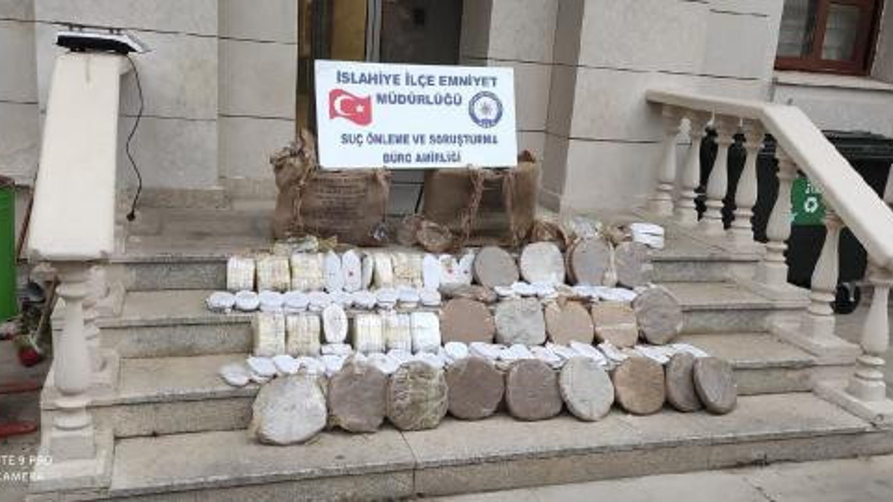 Gaziantep'te 53 kilo esrar ele geçirildi