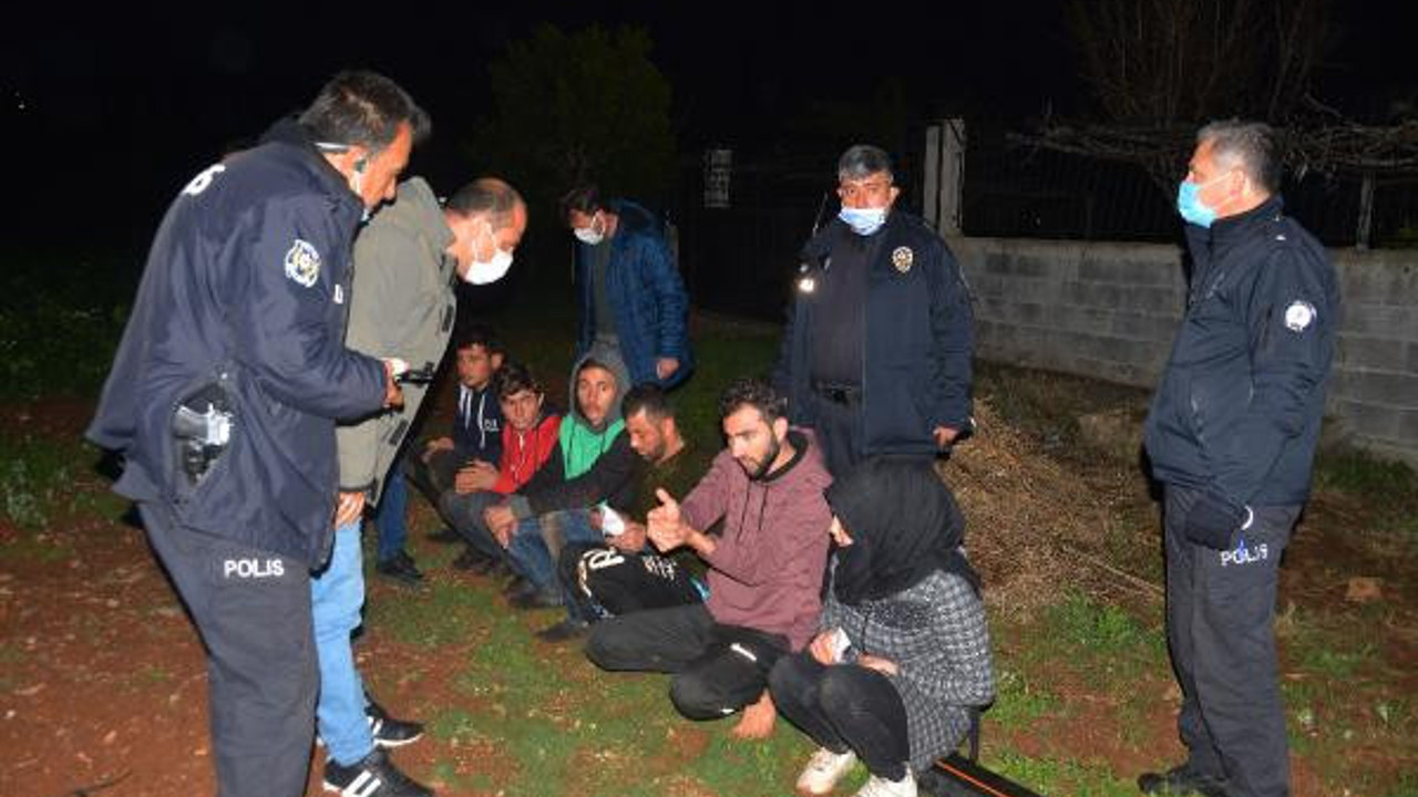 30 kilometrelik kovalamaca tarlada bitti