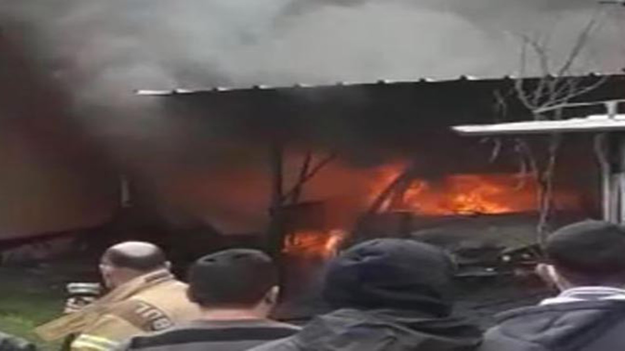 Ümraniye'de korku dolu dakikalar. Alev topuna döndü