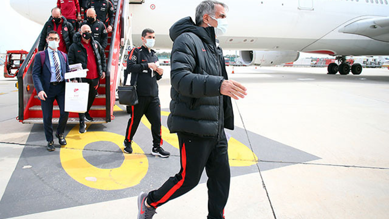 A Milli Takım İspanya'ya ulaştı