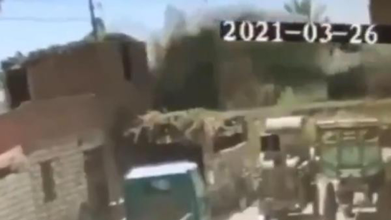 Mısır'daki tren faciasının görüntüleri ortaya çıktı