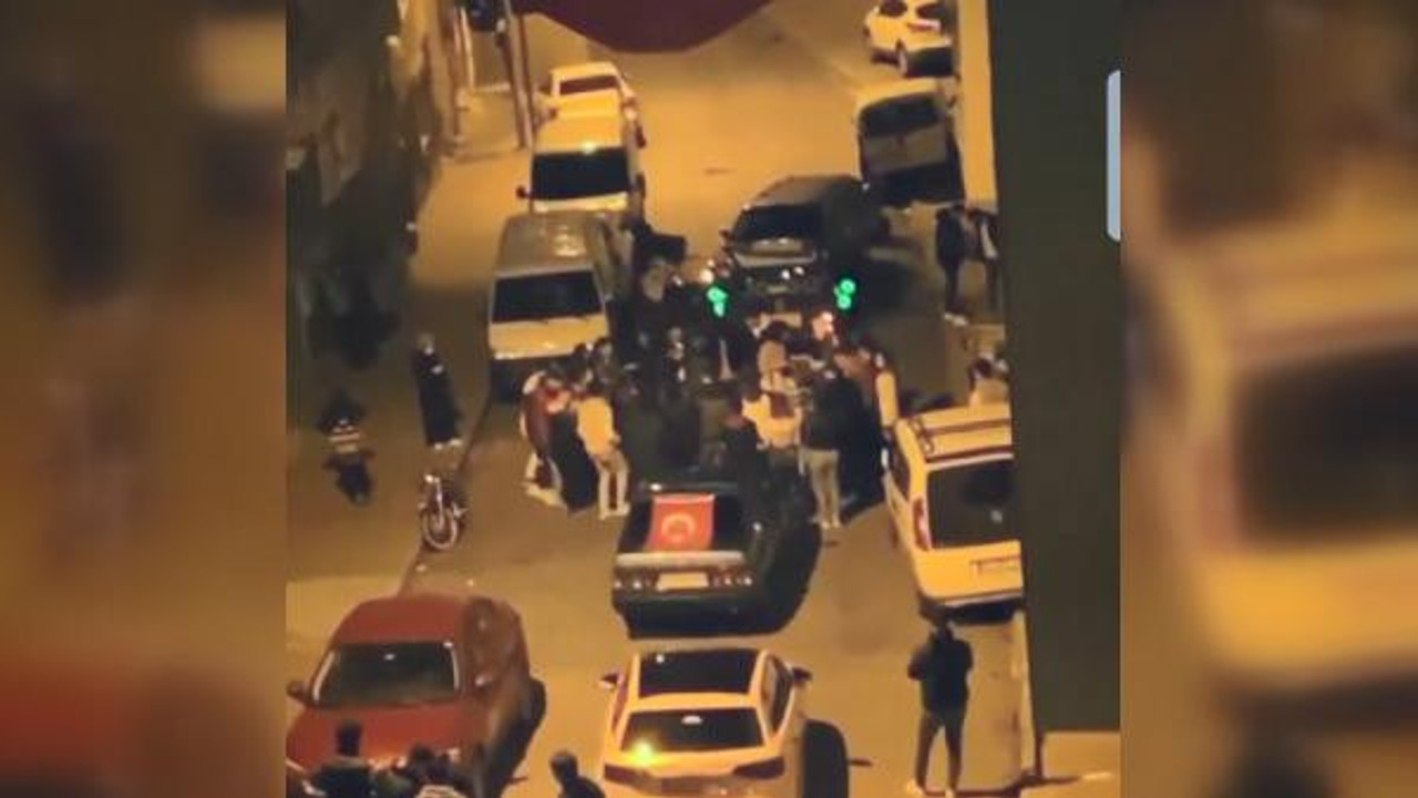 Polisi görünce kaçtılar