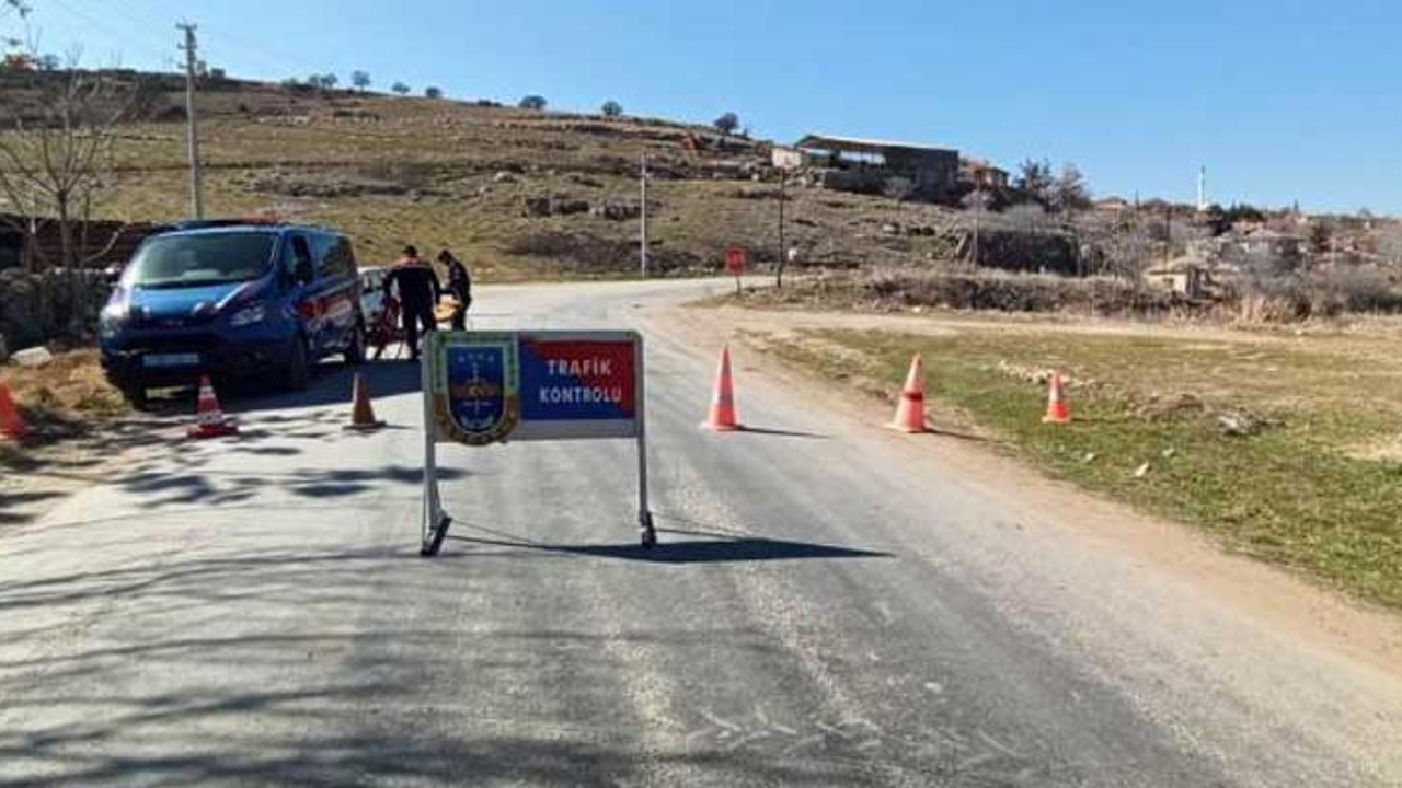 Çankırı'da bir köy karantinaya alındı (29 Mart 2021)