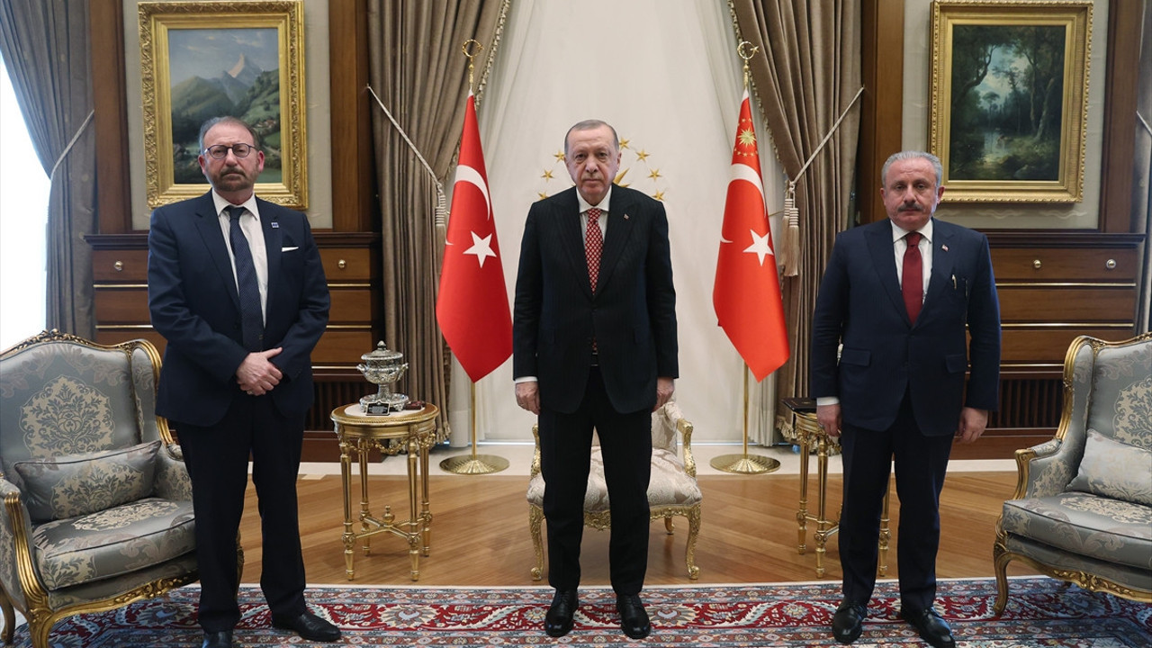 Erdoğan, Avrupa Konseyi Parlamenter Meclisi Başkanı Daems'i kabul etti