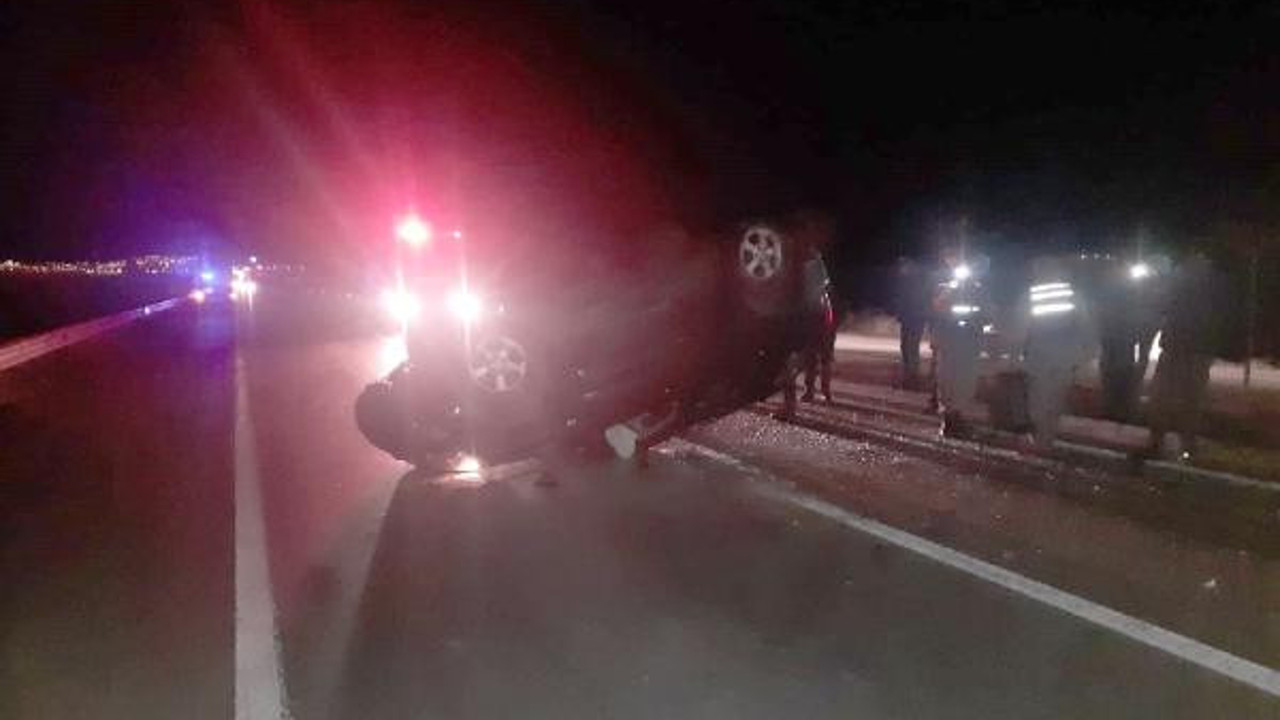 Eğitime giden astsubay kaza kurbanı