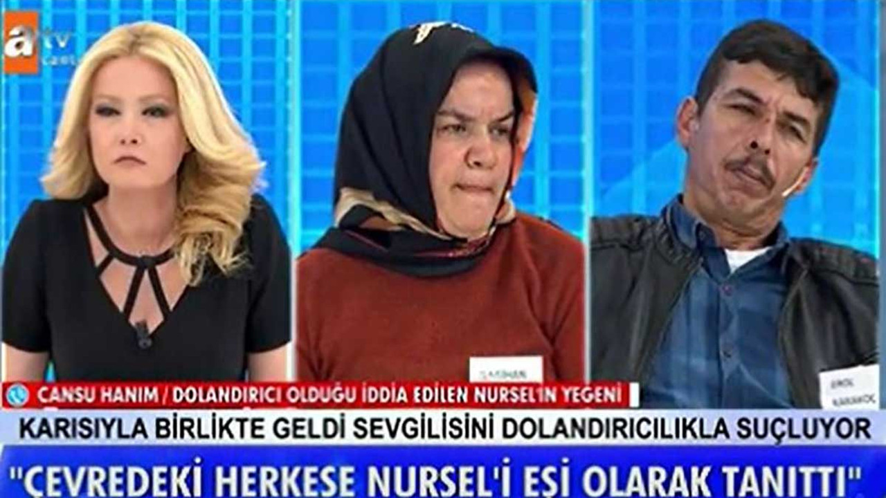 Müge Anlı hayatımda ilk kez duyuyorum dedi. Öyle bir cümle kurdu ki