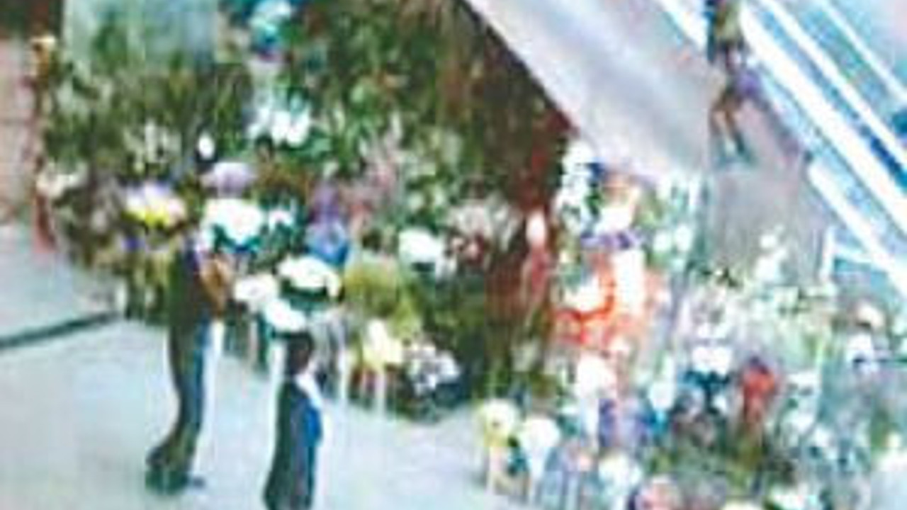 Havaalanında yürüyen merdiven faciası